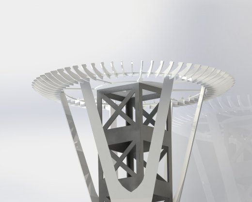 西雅图太空针塔，钣金拼图，3D拼图，metalcraft设计缩略图